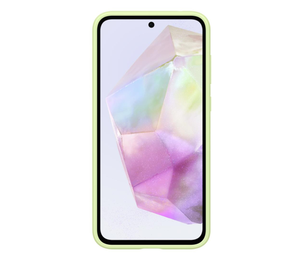 Samsung Card Slot Case do Galaxy A35 limonkowe - 1229591 - zdjęcie 3