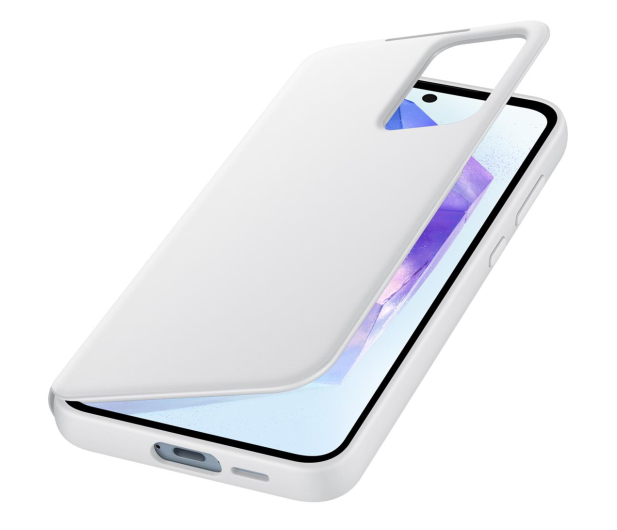 Samsung Smart View Wallet Case do Galaxy A55 białe - 1229576 - zdjęcie 4
