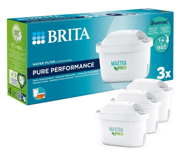 Brita Wkład filtrujący MAXTRA PRO Pure Performance 3 szt. - 1230595 - zdjęcie