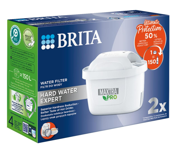 Brita Wkład filtrujący MAXTRA PRO Hard Water Expert 2 szt. - 1230609 - zdjęcie 3