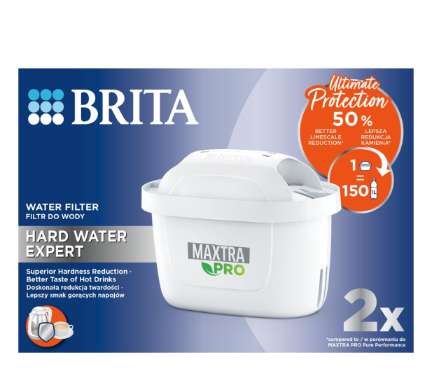 Brita Wkład filtrujący MAXTRA PRO Hard Water Expert 2 szt. - 1230609 - zdjęcie 4