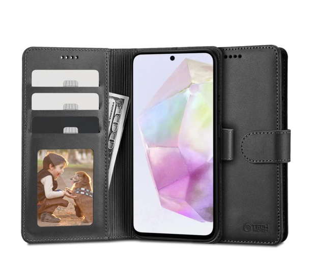 Tech-Protect Wallet do Samsung Galaxy A35 5G Black - 1231681 - zdjęcie