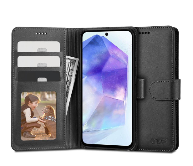 Tech-Protect Wallet do Samsung Galaxy A55 5G Black - 1231555 - zdjęcie