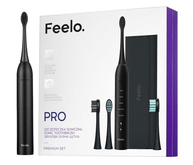 Feelo PRO Premium Black z etui - 1225783 - zdjęcie 3