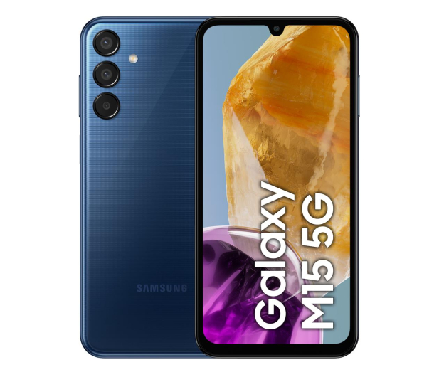 Samsung Galaxy M15 5G 4/128GB Dark Blue 25W 90Hz - 1232122 - zdjęcie