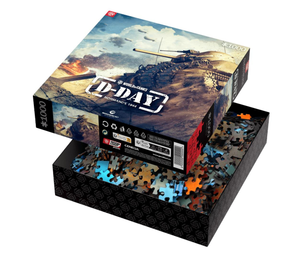 Merch World of Tanks D-Day Puzzles 1000 - 1232976 - zdjęcie 4