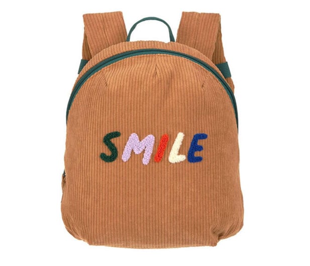 Lassig Plecak mini sztruks Little Gang Smile Caramel - 1233281 - zdjęcie