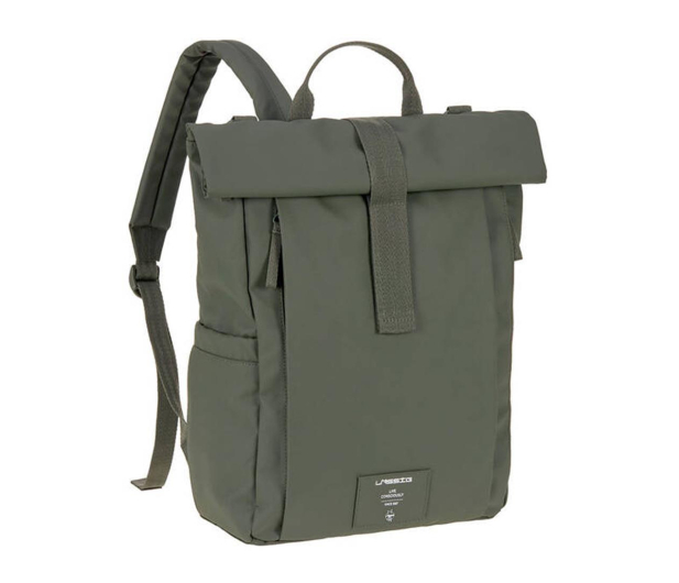 Lassig Green Label Plecak dla mam z akcesoriami Rolltop Up Olive - 1233263 - zdjęcie