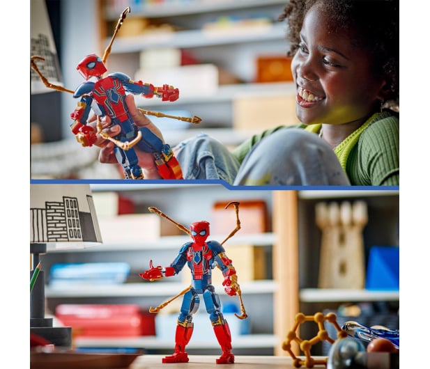 LEGO Marvel 76298 Super Heroes Figurka Iron Spider -Mana - 1234474 - zdjęcie 9