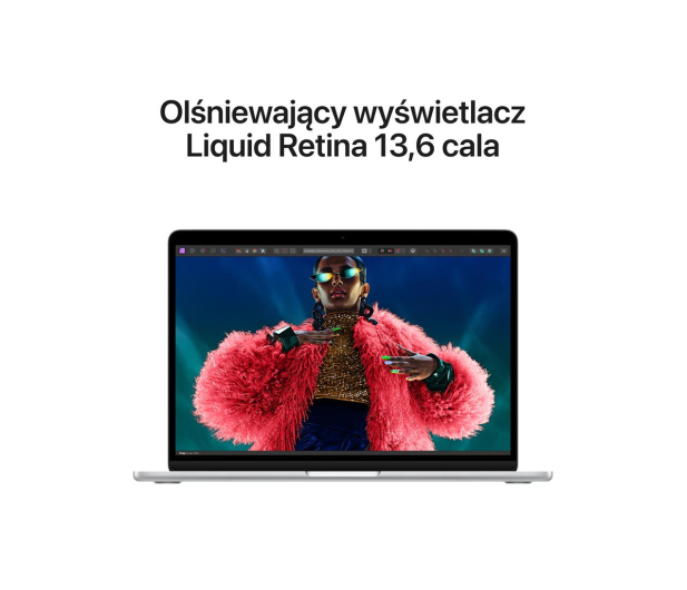 Apple MacBook Air M3/8GB/256/Mac OS Srebrny 8R GPU 36msc - 1228230 - zdjęcie 5