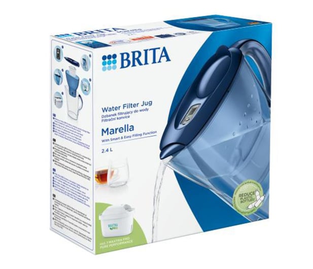 Brita Dzbanek filtrujący MARELLA niebieski 2,4L MAXTRA PRO Pure - 1239751 - zdjęcie 3
