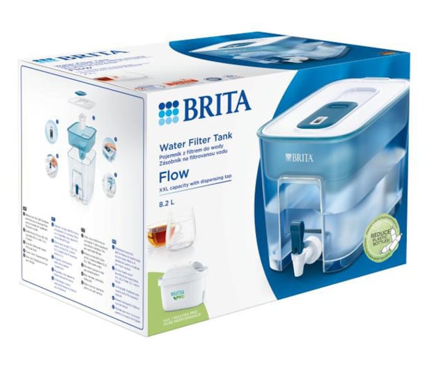 Brita Dystrybutor filtrujący FLOW 8,2L niebieski MAXTRA PRO Pure - 1239756 - zdjęcie 5