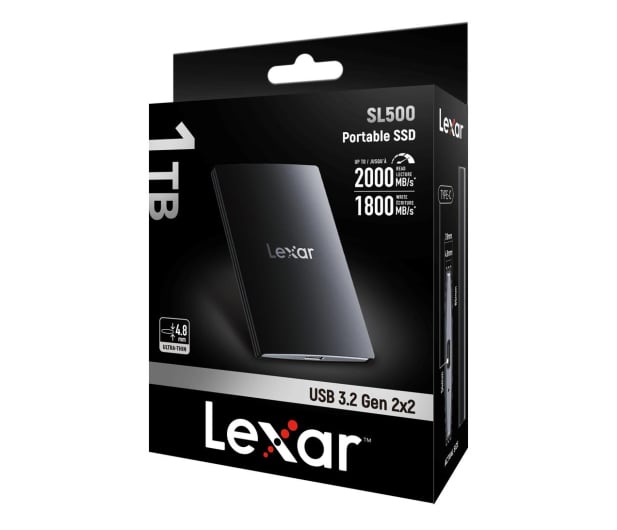Lexar SL500 Portable SSD 1TB USB 3.2 Gen 2x2 - 1228164 - zdjęcie 6