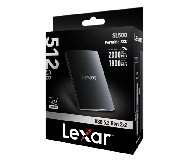 Lexar SL500 Portable SSD 512GB USB 3.2 Gen 2x2 - 1228162 - zdjęcie 6