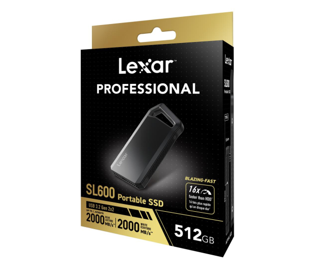Lexar Professional SL600 Portable SSD 512GB USB 3.2 Gen 2x2 - 1228167 - zdjęcie 7