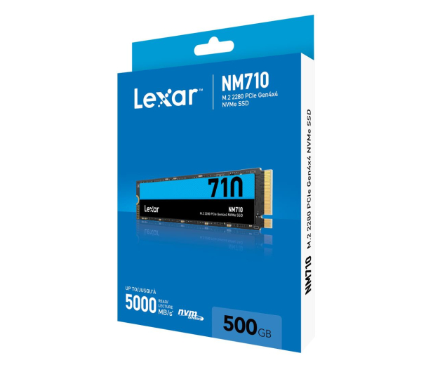 Lexar 500GB M.2 PCIe Gen4 NVMe NM710 - 1115318 - zdjęcie 8