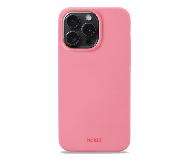 Holdit Silicone Case iPhone 14 Pro Rouge Pink - 1235994 - zdjęcie