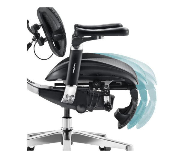 Diablo Chairs Brave V-Kinetic Czarny - 1236185 - zdjęcie 7