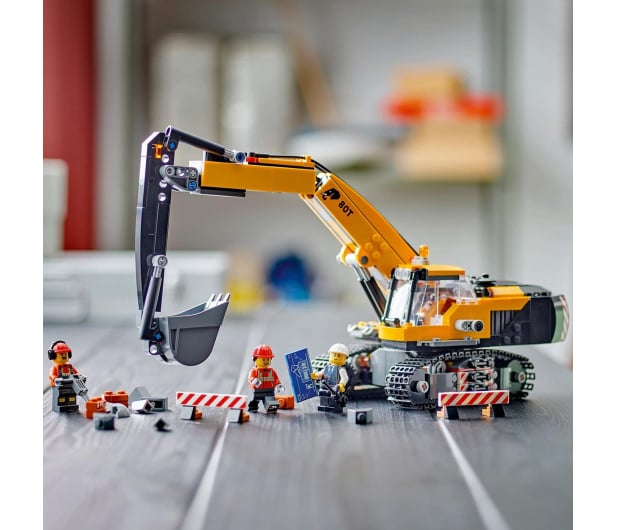 LEGO City 60420 Żółta koparka - 1248934 - zdjęcie 11
