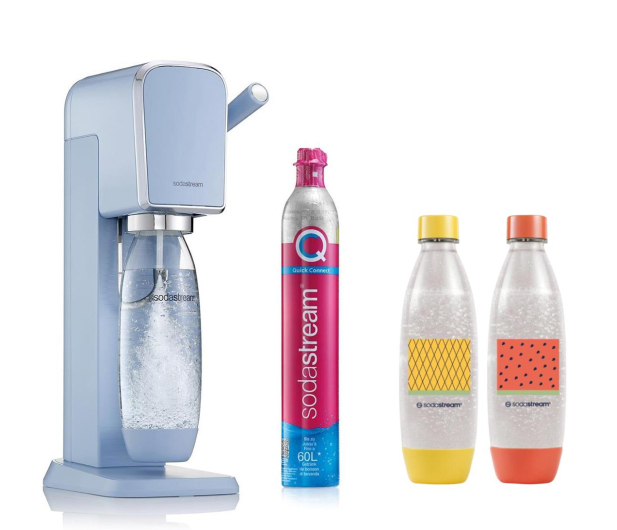 SodaStream ART MISTY BLUE + 2x BUTELKA FUSE 1L Water Pomelo - 1261243 - zdjęcie