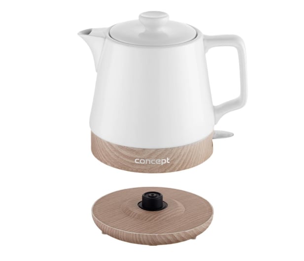Concept Czajnik ceramiczny RK0060 1,0L biały - 1249967 - zdjęcie 3