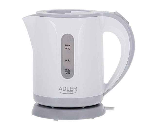 Adler Czajnik elektryczny 0,8l AD 1371g biało-szary - 1249976 - zdjęcie 2