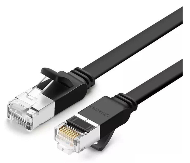 UGREEN NW101 Płaski kabel sieciowy z metalowymi wtyczkami 5m - 1257639 - zdjęcie
