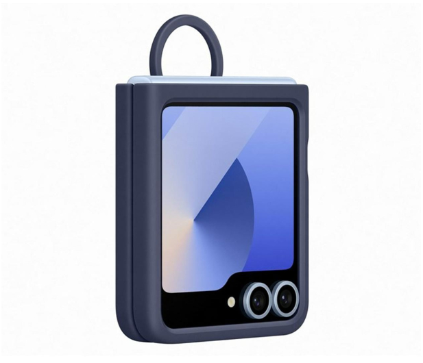 Samsung Silicone Case do Galaxy Z Flip6 granatowy - 1265929 - zdjęcie 4