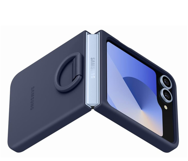 Samsung Silicone Case do Galaxy Z Flip6 granatowy - 1265929 - zdjęcie 5