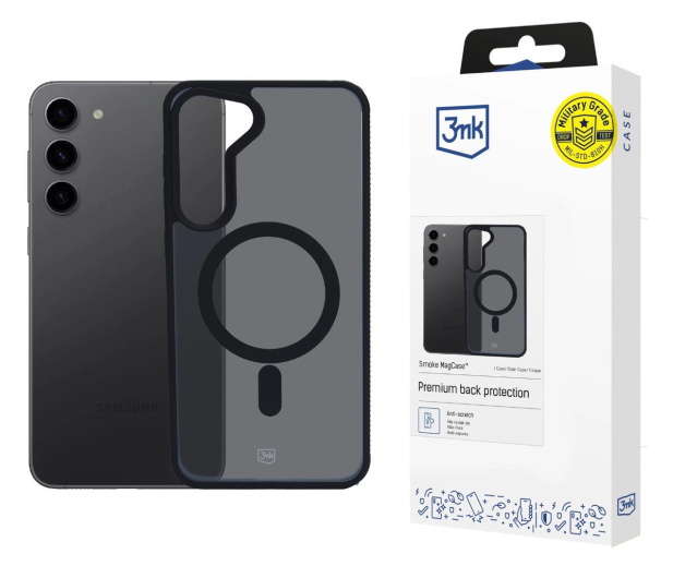 3mk Smoke MagCase do Samsung Galaxy S24+ - 1267292 - zdjęcie 2