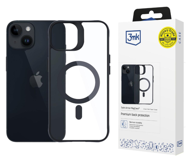 3mk Satin Armor MagCase do iPhone 13/14 - 1267302 - zdjęcie 2