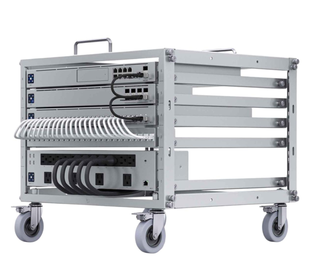 Ubiquiti Stojąca 19" 6U Toolless Mini Rack - 1269032 - zdjęcie 5