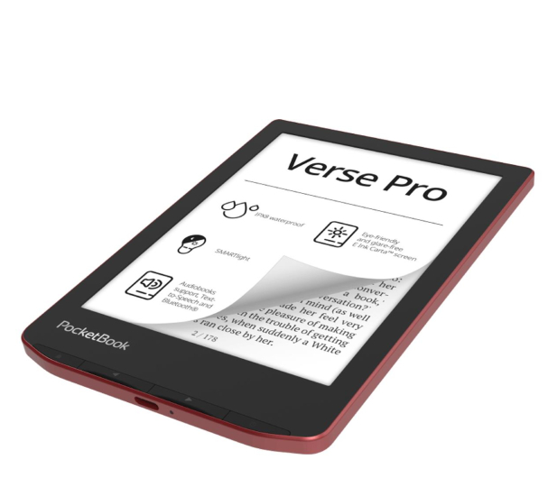 PocketBook 634 Verse Pro Passion Red - 1265339 - zdjęcie 4