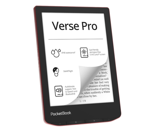 PocketBook 634 Verse Pro Passion Red - 1265339 - zdjęcie 5