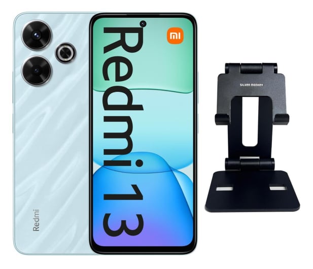 Smartfon / Telefon Xiaomi Redmi 13 8/256GB Ocean Blue + Phone Holder US-200