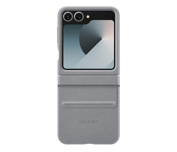 Samsung Vegan Case do Galaxy Z Flip6 szary - 1265938 - zdjęcie