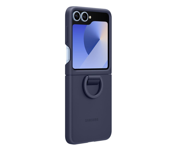 Samsung Silicone Case do Galaxy Z Flip6 granatowy - 1265929 - zdjęcie