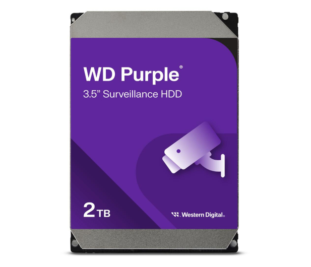 WD PURPLE 2TB 5400obr. 64MB - 1160885 - zdjęcie