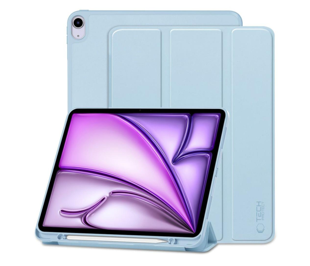 Tech-Protect SmartCase Pen do iPad Air 13" Sky Blue - 1274649 - zdjęcie