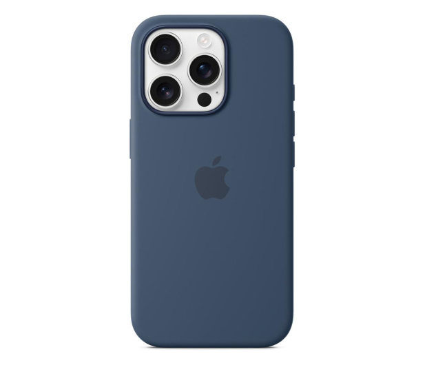 Apple Silikonowe etui MagSafe do iPhone 16 Pro denim - 1278644 - zdjęcie 3