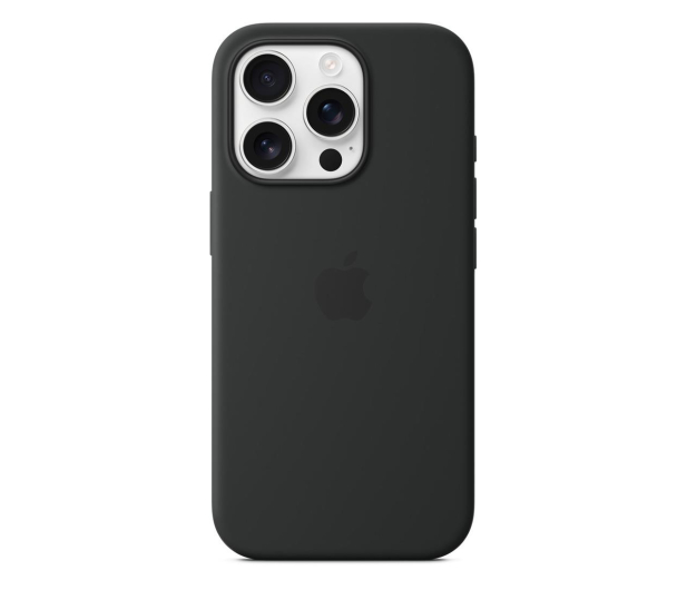 Apple Silikonowe etui MagSafe do iPhone 16 Pro czarny - 1278643 - zdjęcie 3