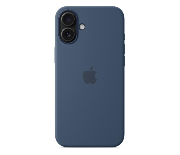 Apple Silikonowe etui MagSafe do iPhone 16 Plus denim - 1278599 - zdjęcie 5