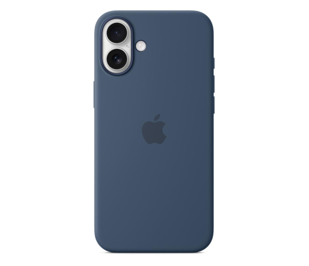 Apple Silikonowe etui MagSafe do iPhone 16 Plus denim - 1278599 - zdjęcie 4