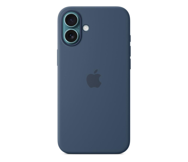Apple Silikonowe etui MagSafe do iPhone 16 Plus denim - 1278599 - zdjęcie 2