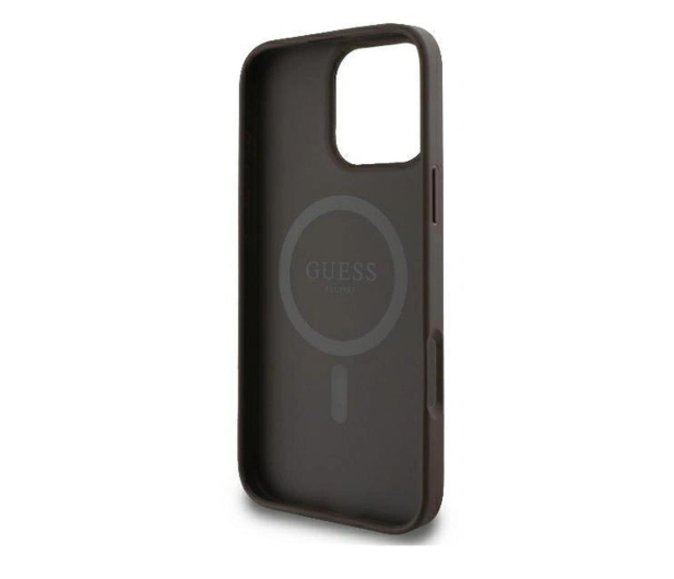 Guess 4G Printed Stripes do iPhone 16 Pro brązowy - 1279177 - zdjęcie 3