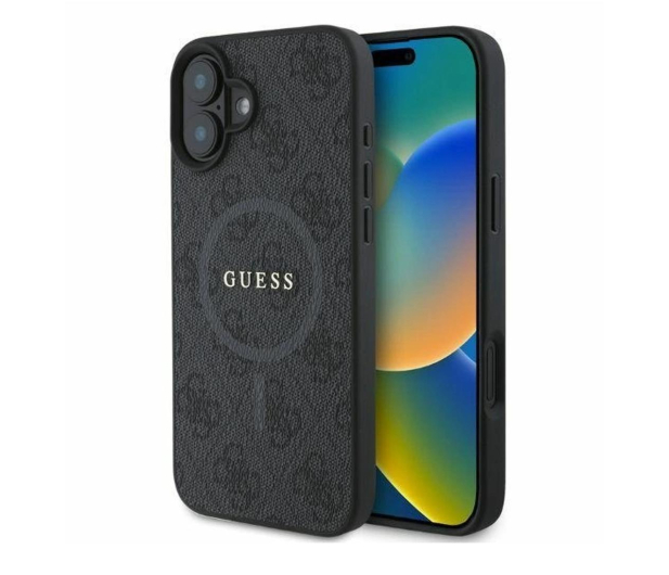 Guess 4G Ring Classic Logo do iPhone 16 czarny - 1279127 - zdjęcie