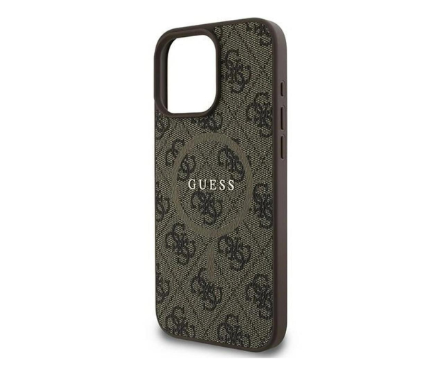 Guess 4G Ring Classic Logo do iPhone 16 Pro brązowy - 1279185 - zdjęcie 2