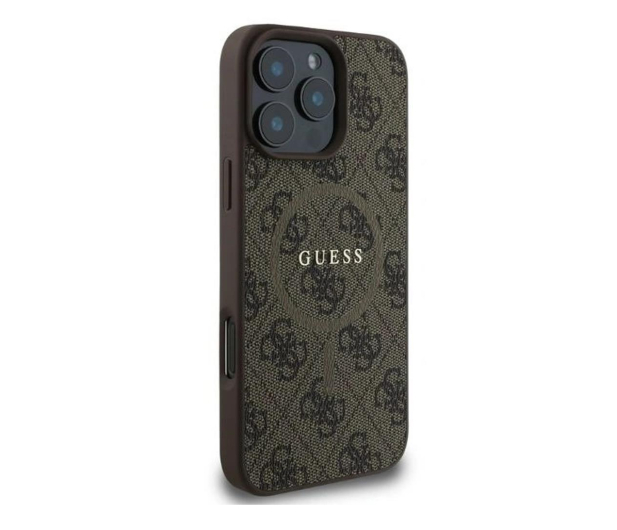 Guess 4G Ring Classic Logo do iPhone 16 Pro Max brązowy - 1278303 - zdjęcie 2