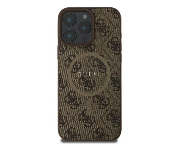 Guess 4G Ring Classic Logo do iPhone 16 Pro Max brązowy - 1278303 - zdjęcie 3