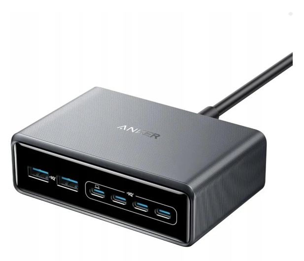 Anker Stacja dokująca do urządzeń mobilnych 200W 6 portów - 1281319 - zdjęcie